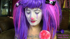 www.thatmissquin24.com - Clown Eats Cake You Eat Cum thumbnail